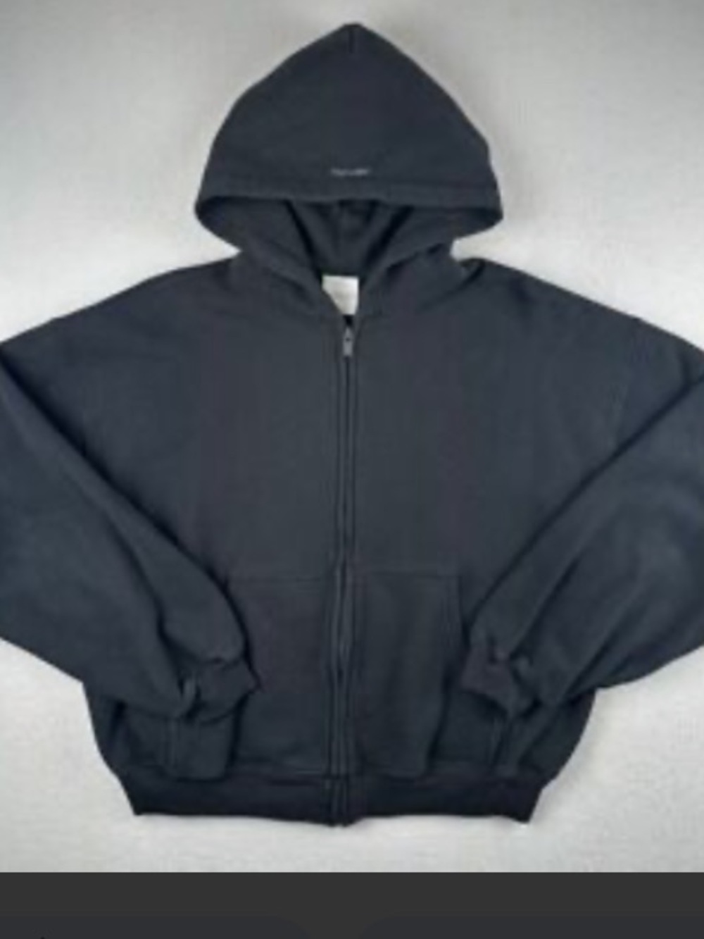 Aritzia size small Mega Fit Sweatfleece cozy fleece zip up hoodie oversized